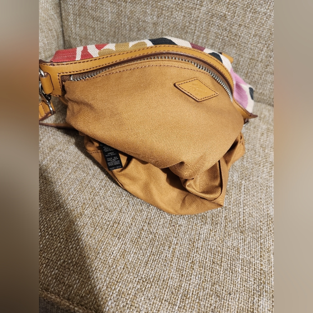 Fossil Floral Handbag Purse Crossbody - Picture 14 of 16